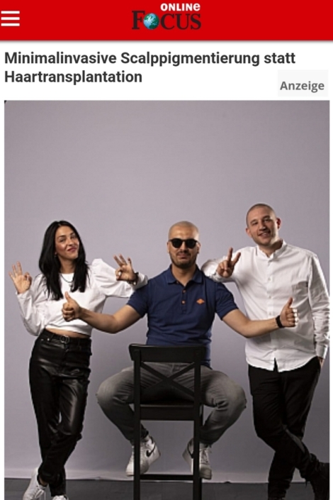 Scalppigmentierung statt Haartransplantation