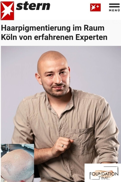 Stern: Haarpigmentierung im Raum Köln von erfahrenen Experten